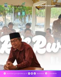 Pencairan Operasional RT & RW Bulan Juli di Aula Balai Kalurahan Mulusan